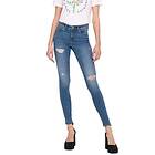 Only Wauw Destroy Mid Waist Jeans Blå M / 32 Kvinna