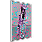 Artgeist Poster Affisch Raccoon On The Bike A3-POprp0662l_brA