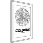 Artgeist Poster Affisch Retro Cologne A3-POprp0949l_brA