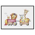Gallerix Poster Animal Train 3296-50x70