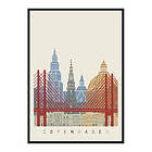 Gallerix Poster Copenhagen Landmarks 3678-70x100