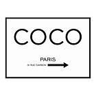 Gallerix Poster Coco Paris 3610-21x30