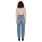 Only Robyn Ex Straight Fit Dot536 High Waist Jeans Blå 29 / 30 Kvinna