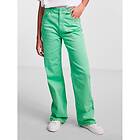 Pieces Holly Wide Fit High Waist Jeans Grönt 32 / 30 Kvinna