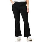 Noisy May Sallie Flare Fit Vi023bl Curve High Waist Jeans Svart 46 / 30 Kvinna