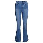 Noisy May Sallie High Waist Flare Jeans Blå 24 / 30 Kvinna