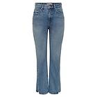 Only Billie Ex Straight Fit Dot025 High Waist Jeans Blå 30 / 32 Kvinna