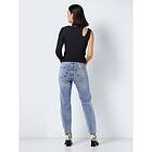 Noisy May Moni Ankle Az236lb High Waist Jeans Blå 31 / 32 Kvinna