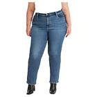 Levi's Plus 714 High Rise Straight Jeans (Dam)