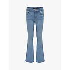 Only Royal Life Regular Flared Fit Jeans Blå 10 Years Flicka