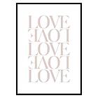 Gallerix Poster Love x5 3193-70x100