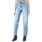 Only Robyn Ex Straight Fit Dot536 High Waist Jeans Blå 32 / 30 Kvinna