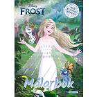 Disney Frozen Målarbok Frost med klistermärken