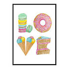 Gallerix Poster Love Of Cookies 4158-21x30