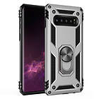 Lux-Case Bofink Combat Galaxy S10 Plus case Silver Silver/Grå