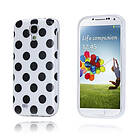 Lux-Case Polka Dots (Valkoinen) Galaxy S4 Skal Vit