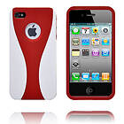 Lux-Case iCurve Snap-On (Punainen) iPhone 4S Skal Röd