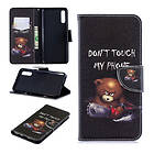 Lux-Case Galaxy A70 pattern leather case Bear And Its Warnings Flerfärgad