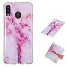 Lux-Case Marble Galaxy M20 skal Rose Rosa