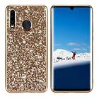 Lux-Case Glitter P30 Lite skal Guld