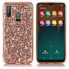 Lux-Case Glitter Galaxy A40 skal Rosa guld Guld