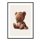Gallerix Poster Brown Teddy 4168-70x100