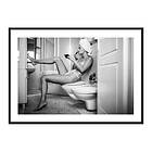 Gallerix Poster In The Bathroom 3914-21x30