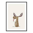 Gallerix Poster Ice Cream Moose 4113-21x30