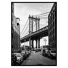 Gallerix Poster Manhattan Bridge 3398-50x70
