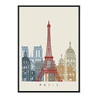 Gallerix Poster Paris Landmarks 3672-21x30