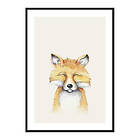 Gallerix Poster Peekaboo Fox 4116-21x30G