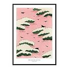 Gallerix Poster Pink Sky By Watanabe Seitei 4288-30x40
