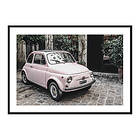 Gallerix Poster Pink Car 3962-30x40