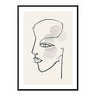 Gallerix Poster Surreal Face 3758-30x40