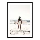 Gallerix Poster Surfer On Beach 3996-21x30