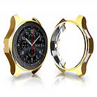 Lux-Case Gear S3 Frontier / Classic Galaxy Watch (46mm) electroplating case Gold Guld