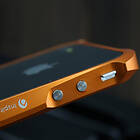 Lux-Case Demolition (Oranssi) iPhone 4 Aluminium-Bumper Orange