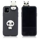 Lux-Case Cute 3D iPhone 11 skal Svart / Panda