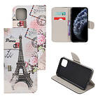 Lux-Case Wonderland iPhone 11 Pro Max fodral Eifeltornet Beige