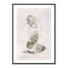 Gallerix Poster Marble Figure No2 3638-21x30G