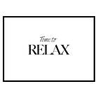 Gallerix Poster Time To Relax No1 3247-21x30