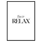 Gallerix Poster Time To Relax No2 3210-70x100