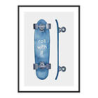 Gallerix Poster Skateboard Roll 3605-21x30G