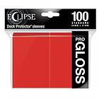 Ultra PRO Eclipse Gloss Standard Sleeves: Apple Red - pro