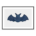 Gallerix Poster Watercolor Bat 4110-21x30