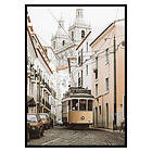 Gallerix Poster Tram In Lisbon 3476-50x70