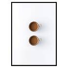 Gallerix Poster Two Cups Of Coffee 2764-30x40