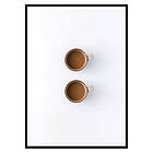 Gallerix Poster Two Cups Of Coffee 2764-50x70