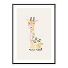 Gallerix Poster Watercolor Giraffe 4104-50x70