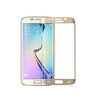 Lux-Case AMORUS Tempered Glass Screen Guard for Galaxy S6 Edge Plus Guld Genomskinlig